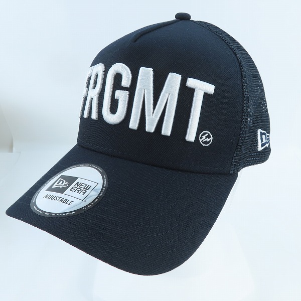 実際に弊社で買取させて頂いた【未使用】FRAGMENT DESIGN×NEW ERA/フラグメントデザイン×ニューエラ FRGMT ロゴ刺繍 キャップ