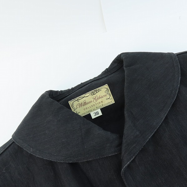 実際に弊社で買取させて頂いたBUZZ RICKSON'S×PORTER/バズリクソンズ×ポーター WilliamGibson/ウィリアムギブソン ワーク シャツ 38の画像 5枚目
