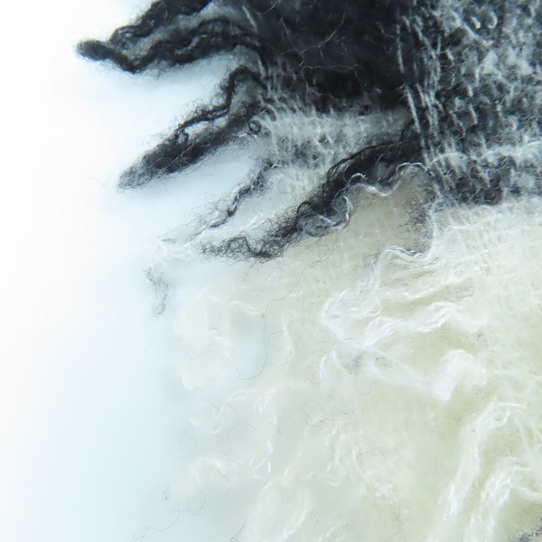 実際に弊社で買取させて頂いたFaliero Sarti/ファリエロ サルティ カシミア/シルク チェック柄ストールの画像 5枚目