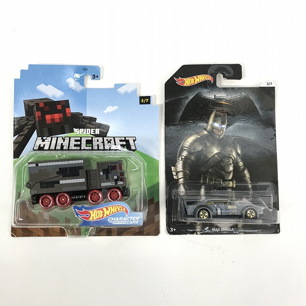 実際に弊社で買取させて頂いた【おまとめ/未開封】Hot Wheels/ホットウィール CHARACTER CARS クリーパー/アイアンゴーレム/スパイダー/BATMAN MAD MANGA 他の画像 3枚目