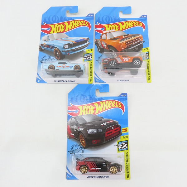 実際に弊社で買取させて頂いた【おまとめ/未開封】Hot Wheels/ホットウィール 15 FORD F-150/65 FORD MUSTANG 2+2 FASTBACK GULF/87 DODGE D100 他の画像 1枚目