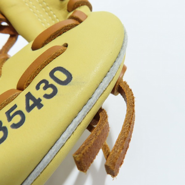 実際に弊社で買取させて頂いた【未使用】ZETT/ゼット FINECatch SMUカラー 軟式/オールラウンド グローブ BRGB35430の画像 8枚目