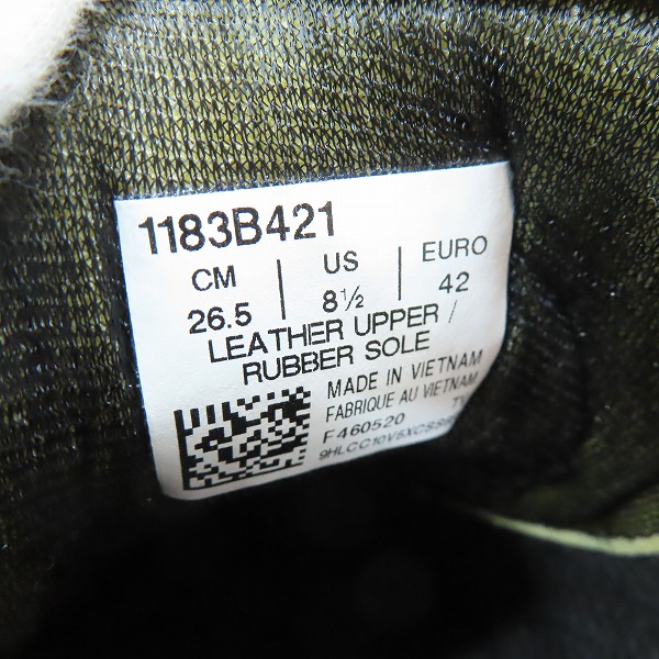 実際に弊社で買取させて頂いたOnitsuka Tiger/オニツカタイガー DENTIGRE LS/デンティグレ/スニーカー/1183B421/26.5の画像 5枚目