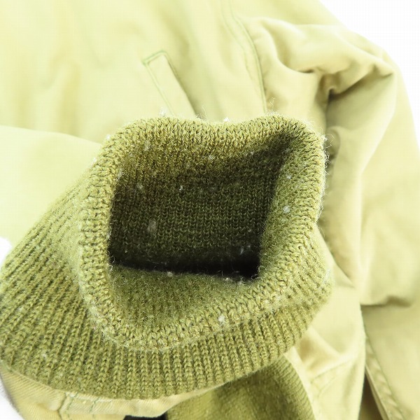 実際に弊社で買取させて頂いたBuzz Rickson's/バズリクソンズ S.C.DIVISION/エスシーディヴィション タンカース ジャケット 55-J-110/38Rの画像 4枚目