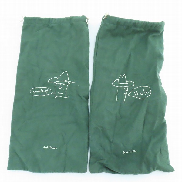 実際に弊社で買取させて頂いたCROCKETT＆JONES×Paul Smith COLLECTION/クロケット＆ジョーンズ×ポールスミスコレクション プレーントゥ J5849/8.5Eの画像 8枚目