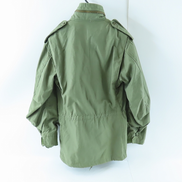 実際に弊社で買取させて頂いたALPHA INDUSTRIES/アルファインダストリーズ M-65型 USA製ミリタリージャケット 8415-01-099-7836/Sの画像 1枚目