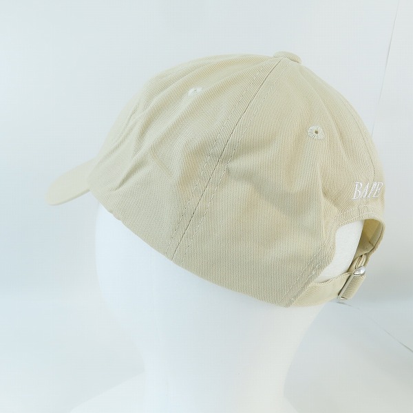 実際に弊社で買取させて頂いたA BATHING APE/アベイシングエイプ APE HEAD ONE POINT PANEL CAP キャップ Fの画像 3枚目