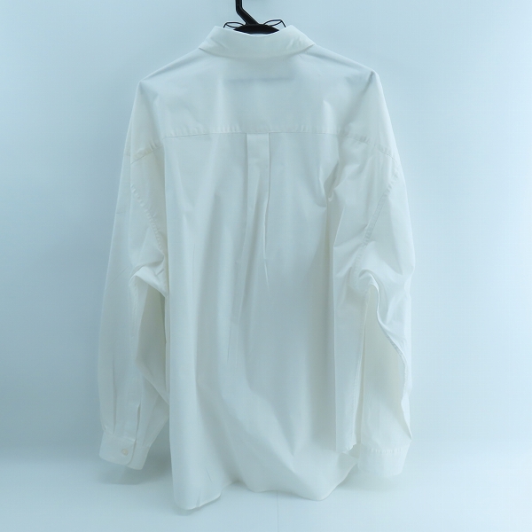 実際に弊社で買取させて頂いたCOOTIE PRODUCTIONS/クーティー ロング丈 長袖シャツ ホワイト/Lの画像 1枚目
