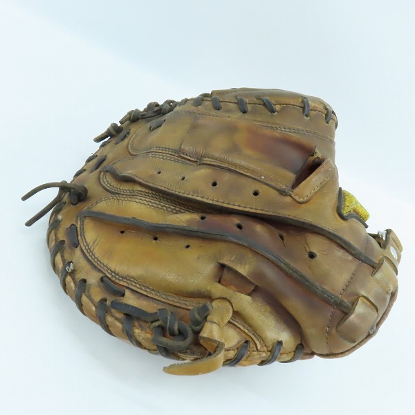 実際に弊社で買取させて頂いたMIZUNO/ミズノ MIZUNO PRO/ミズノプロ MAJOR QUALITY 硬式 右投げ用 キャッチャーミットの画像 1枚目