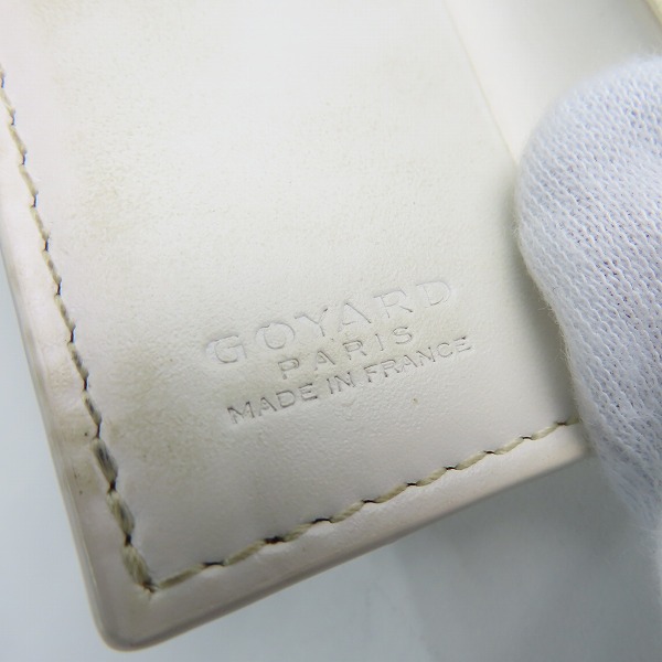 実際に弊社で買取させて頂いたGOYARD/ゴヤール 6連 レザー キーケースの画像 4枚目