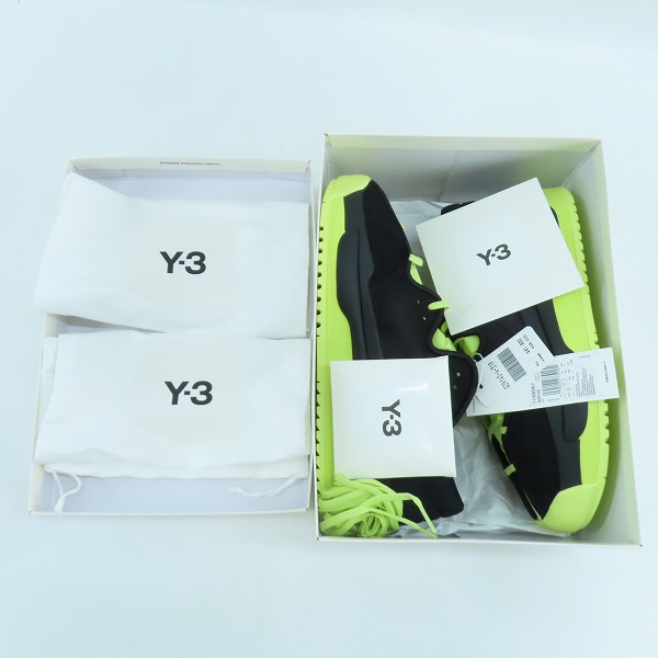 実際に弊社で買取させて頂いた【未使用】Y-3/ワイスリー HOKORI2/ホコリ2 ローカットスニーカー GZ9145/28.5の画像 7枚目