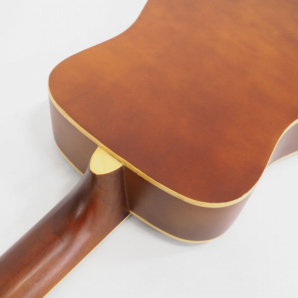 実際に弊社で買取させて頂いた★Artisan/アーチサン CK-50F/3TS ミニアコースティックギター/ミニアコギ ケース付　の画像 8枚目