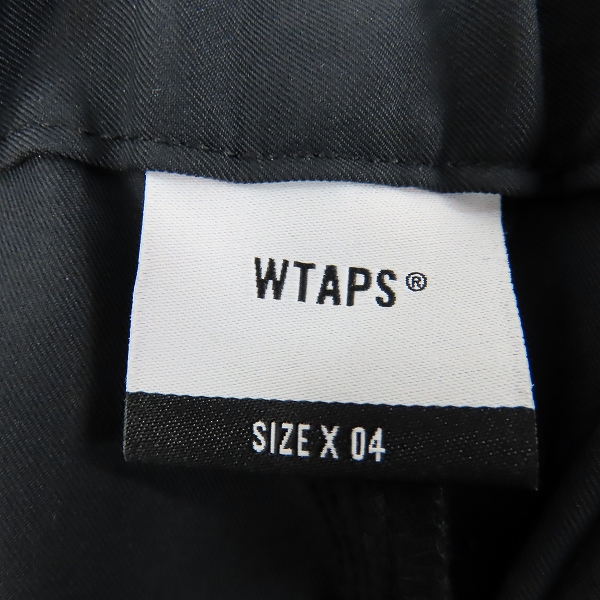 実際に弊社で買取させて頂いたWTAPS/ダブルタップス 23SS TROUSERS POLY. TWILL. DOT SIGHT ワイドパンツ 231TQDT-PTM02/04の画像 2枚目