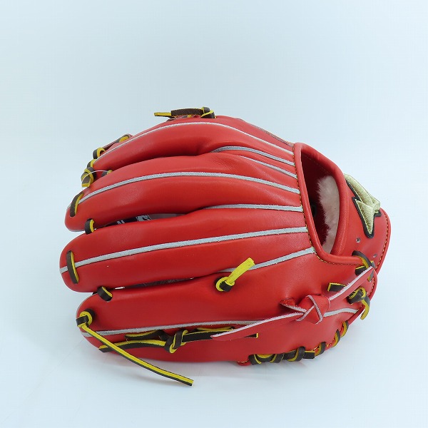 実際に弊社で買取させて頂いた【未使用】Mizuno/ミズノ Global Elite グローバルエリート H selection インフィニティ 内野手用 硬式グローブ 1AJGH20303の画像 2枚目