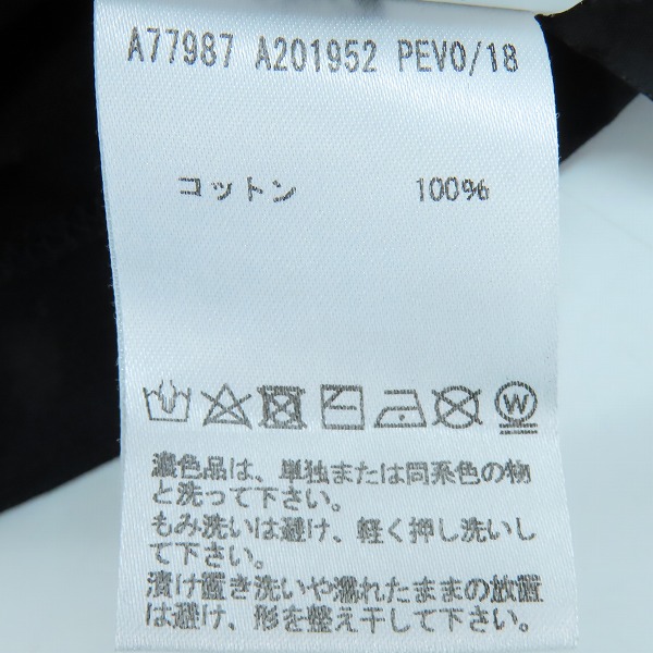 実際に弊社で買取させて頂いた【JPタグ】VERSACE/ヴェルサーチ コットン メデューサ 半袖 Tシャツ A77987/Mの画像 4枚目