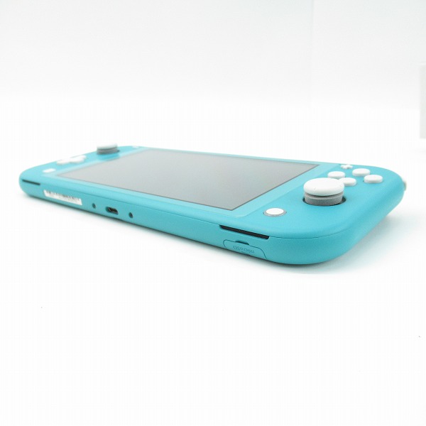 実際に弊社で買取させて頂いた任天堂 Nintendo Switch Lite/ニンテンドー スイッチ ライト ターコイズ HDH-S-BAZAA フリップカバー付きの画像 4枚目