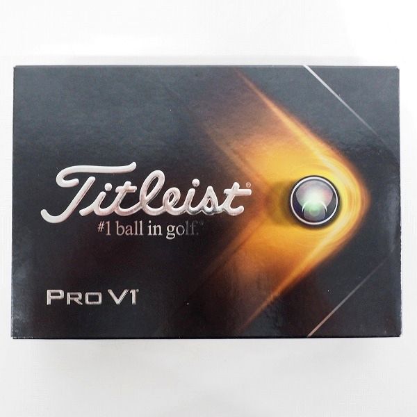 実際に弊社で買取させて頂いた 【未使用】Titleist/タイトリスト PRO V1 ゴルフボール ホワイト 1ダースの画像 2枚目