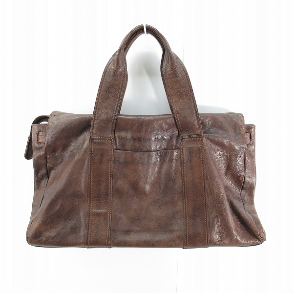 実際に弊社で買取させて頂いたGENTEN/ゲンテン レザー ハンドバッグ/トートバッグの画像 1枚目