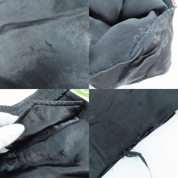 実際に弊社で買取させて頂いた【JPタグ】GUCCI/グッチ サイドロゴパンツ/GG/シェリーライン 619070/46の画像 8枚目