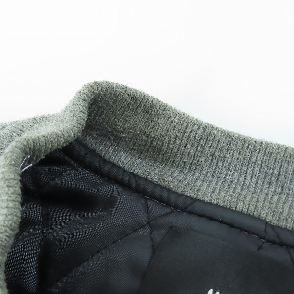 実際に弊社で買取させて頂いたHARE/ハレ ウール混 スタジャン/ブルゾン HA030005AD /Mの画像 5枚目