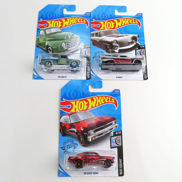実際に弊社で買取させて頂いた【おまとめ/未開封】Hot Wheels/ホットウィール LAND ROVER DEFENDER 90/MOD ROD/49 FORD F1/68 CHEVY NOVA 他の画像 3枚目