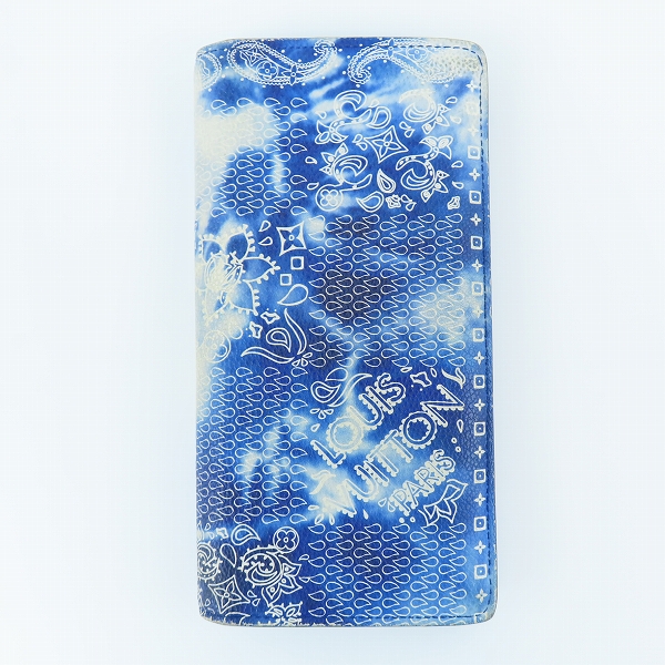 実際に弊社で買取させて頂いたLOUIS VUITTON/ルイヴィトン ポルトフォイユ・ブラザ モノグラム バンダナ 2つ折り長財布 ウォレット M81405