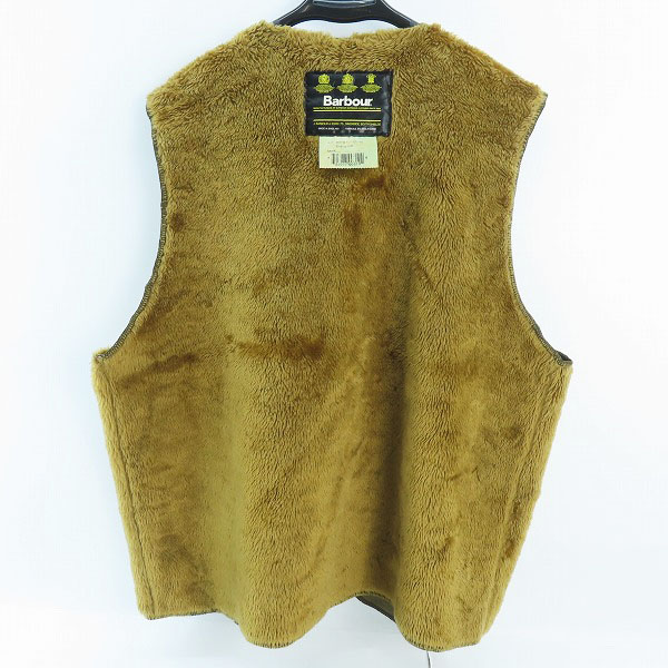 実際に弊社で買取させて頂いたBarbour/バブアー A297 WARM PILE LINING 旧3ワラント パイルライナーベスト 英国製 C48/117cmの画像 1枚目