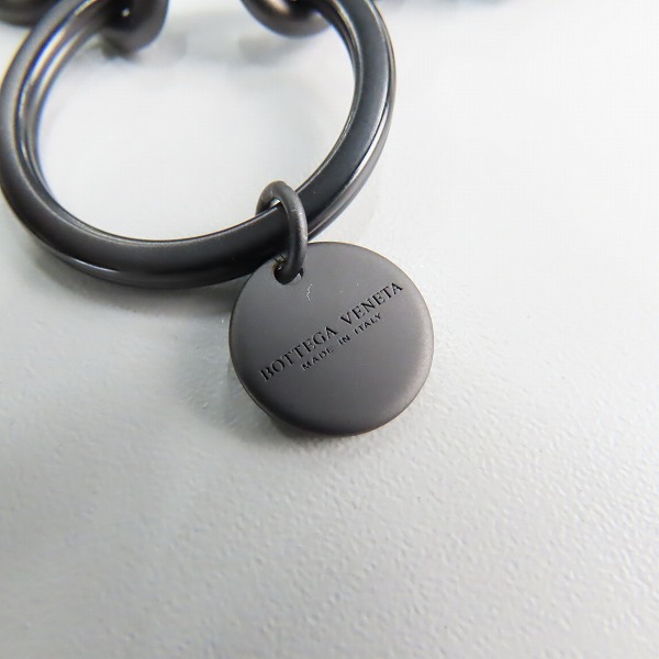 実際に弊社で買取させて頂いたBOTTEGA VENETA/ボッテガヴェネタ レザー キーホルダーの画像 4枚目