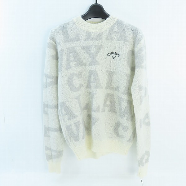 実際に弊社で買取させて頂いたCallaway/キャロウェイ ゴルフウェア 長袖 ニット/セーター C22218105/L