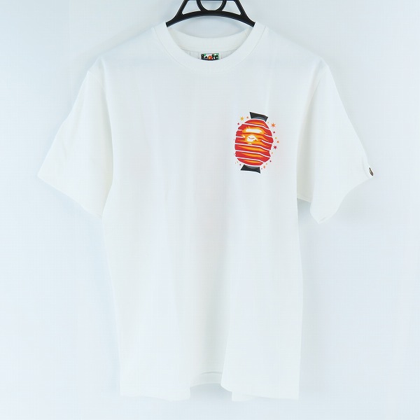 実際に弊社で買取させて頂いたA BATHING APE/アベイジングエイプ JAPANESE LANTERN TEE 提灯/M