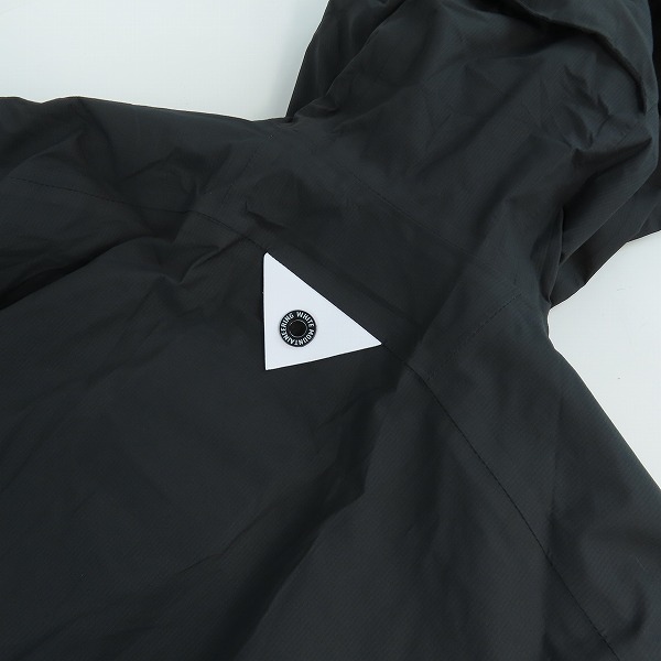 実際に弊社で買取させて頂いた【未使用】adidas×White Mountaineering/アディダス×ホワイトマウンテニアリング フード付ロング ジャケット DU0810/XSの画像 2枚目