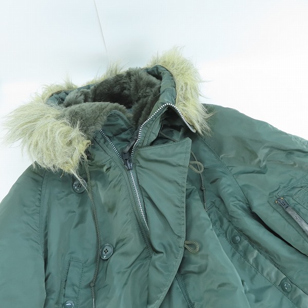 実際に弊社で買取させて頂いたALPHA INDUSTRIES/アルファインダストリーズ N-3B フライトジャケット MIL-J-6279/Mの画像 3枚目
