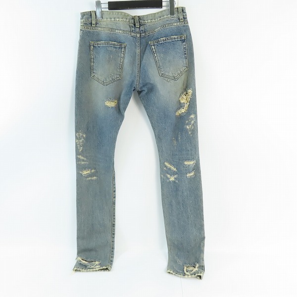 実際に弊社で買取させて頂いたSaint Laurent Paris/サンローランパリ ダメージ デニムパンツ/ジーンズの画像 1枚目
