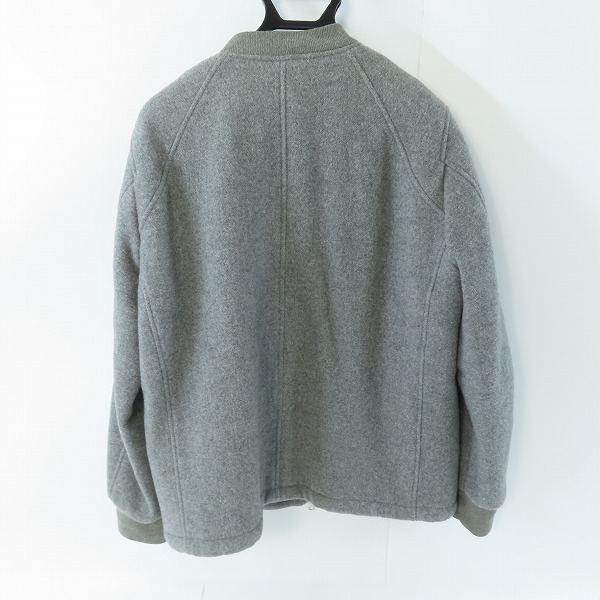 実際に弊社で買取させて頂いたHARE/ハレ ウール混 スタジャン/ブルゾン HA030005AD /Mの画像 1枚目