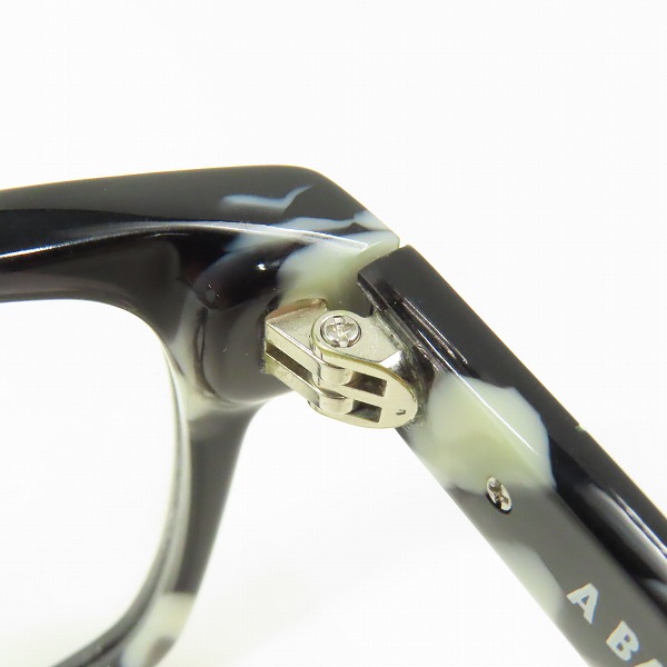 実際に弊社で買取させて頂いたA BATHING APE/アベイシングエイプ メガネフレーム/アイウェア BA13014の画像 4枚目