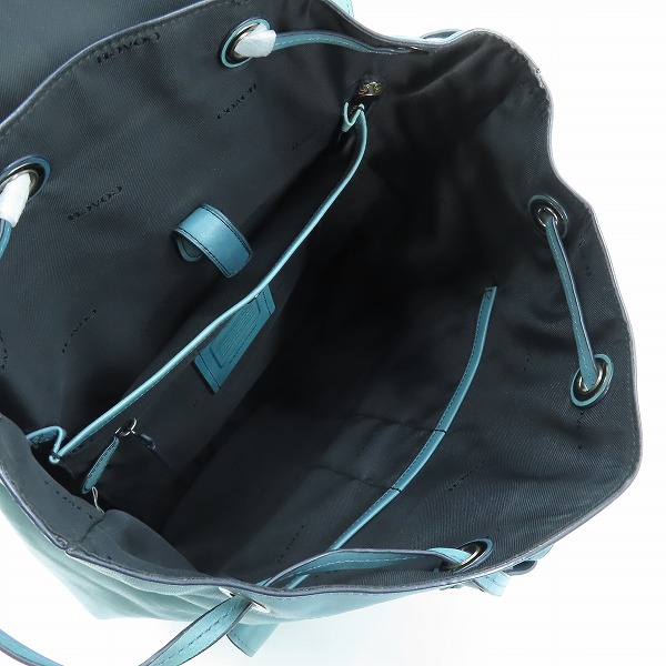 実際に弊社で買取させて頂いたCOACH/コーチ BLEECKER/ブリーカー レザー バッグパック/リュック 54940の画像 3枚目