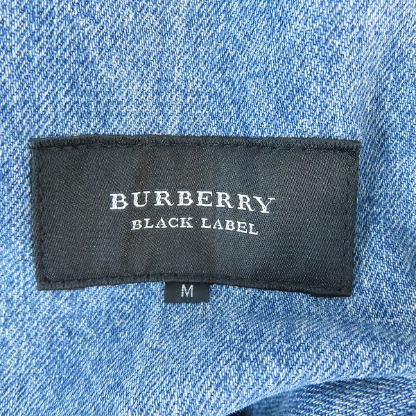 実際に弊社で買取させて頂いたBURBERRY BLACK LABEL/バーバリーブラックレーベル LEVI'S/リーバイス パッチワーク　デニムジャケット BMP84-242-26/Mの画像 2枚目