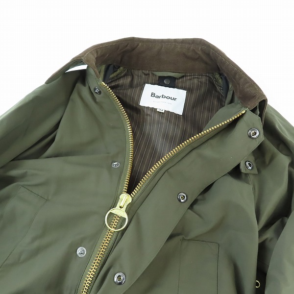 実際に弊社で買取させて頂いたBarbour バブアー BEDALE SL PEACHED ジャケット 2001155/34の画像 2枚目