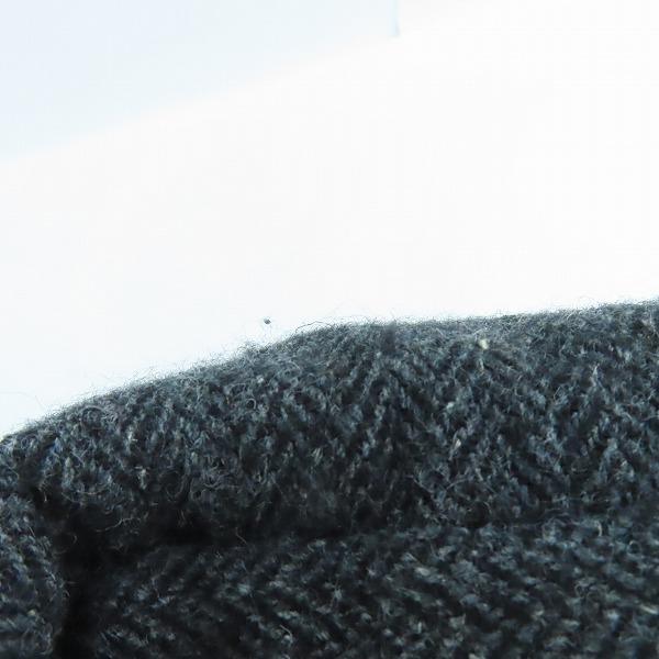 実際に弊社で買取させて頂いたNO.ID/ノーアイディー 裏地ボルドー 装飾ボタン コート ダークグレーの画像 4枚目