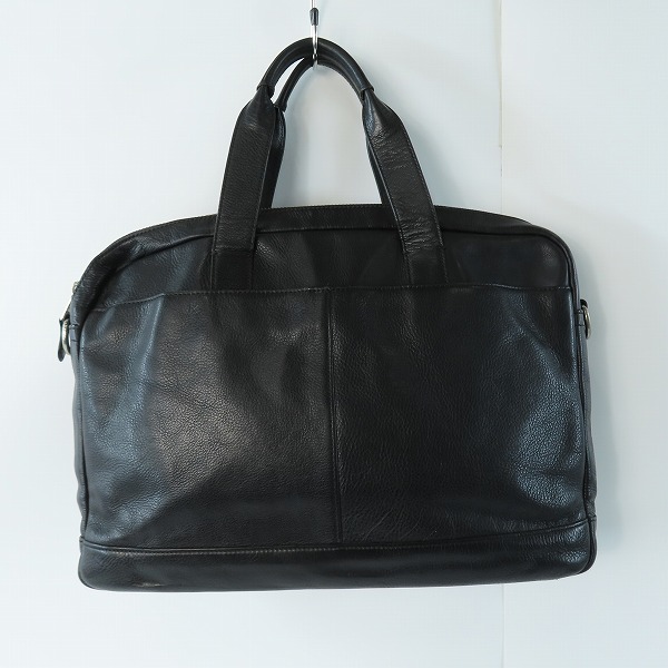 実際に弊社で買取させて頂いたCOACH/コーチ レザー ブリーフケース ブラックの画像 1枚目