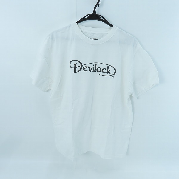 実際に弊社で買取させて頂いたDevilock/デビロック ロゴ Tシャツ L