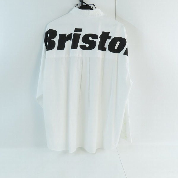 実際に弊社で買取させて頂いたF.C. Real Bristol/エフシーレアルブリストル 23SS BIG LOGO L/S BAGGY SHIRT 長袖シャツ FCRB-230079/Lの画像 1枚目