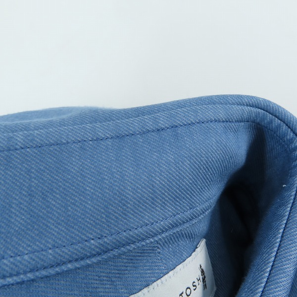 実際に弊社で買取させて頂いたMACKINTOSH LONDON/マッキントッシュ ロンドン 長袖シャツ G1L60-805-24/Mの画像 6枚目