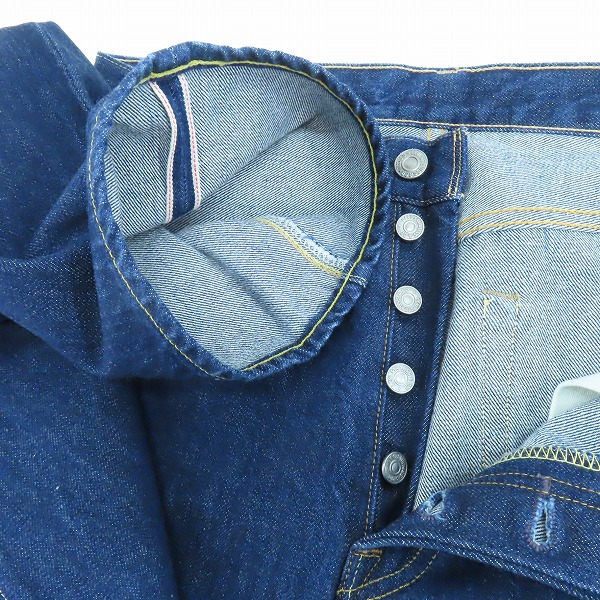 実際に弊社で買取させて頂いたLevis/リーバイス LVC/VINTAGE CLOTHING 米国製 1966年復刻 501XX/66501-0128/W34L34の画像 6枚目