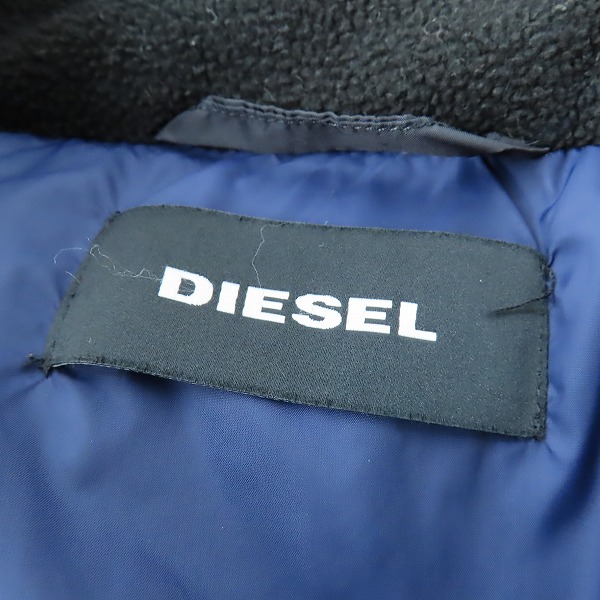 実際に弊社で買取させて頂いたDIESEL/ディーゼル 中綿 ジップアップ ジャケット/Mの画像 2枚目