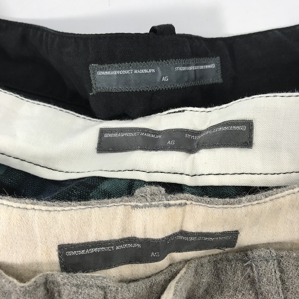実際に弊社で買取させて頂いた【おまとめ】AG by EXPERIMENT/エージーバイエクスペリメント ショーツ ハーフパンツの画像 1枚目