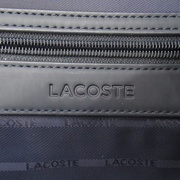 実際に弊社で買取させて頂いたLACOSTE/ラコステ L.12.12 CUIR CASUAL イタリアンレザーデイパックの画像 5枚目