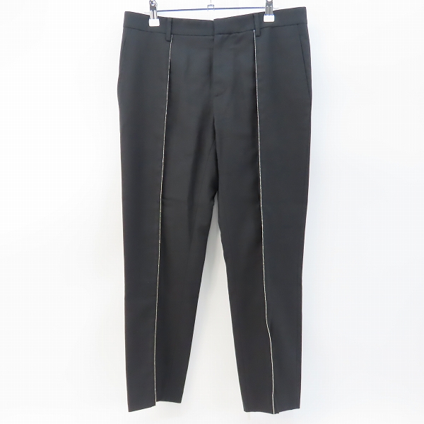 実際に弊社で買取させて頂いた【JPタグ】SAINT LAURENT PARIS/サンローランパリ スラックスパンツ 313067 YU039/46