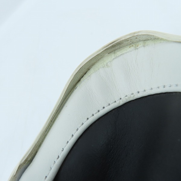 実際に弊社で買取させて頂いたThe Viridi-anne/ザ ヴィリジアン レザーローカットスニーカー 003-011/0の画像 7枚目