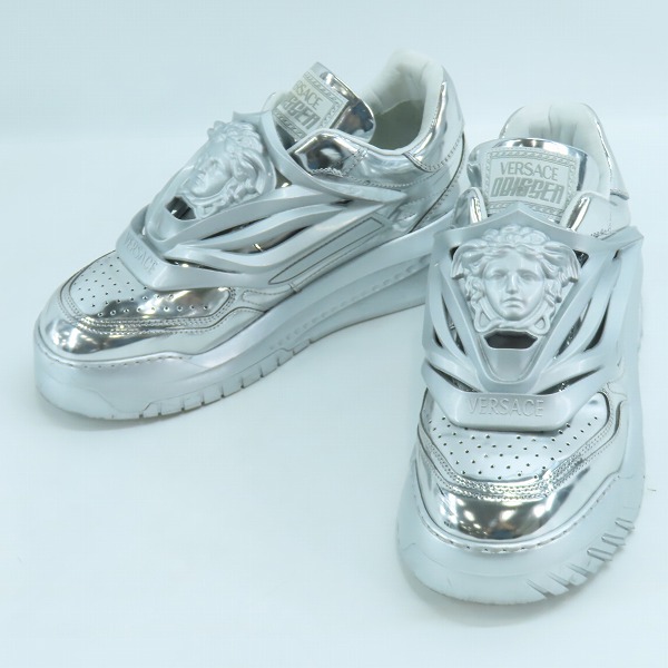 実際に弊社で買取させて頂いたVERSACE/ヴェルサーチ odissea/オデュッセイ メデューサ スニーカー/43